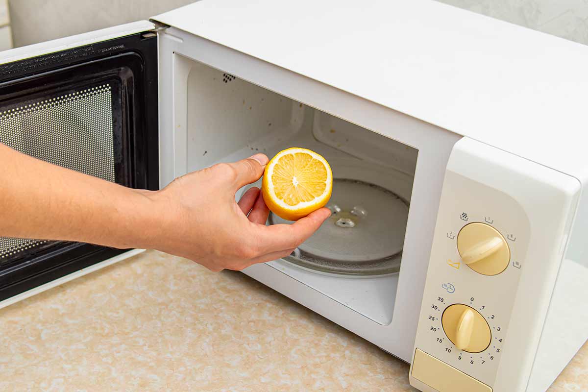 microonde e limone